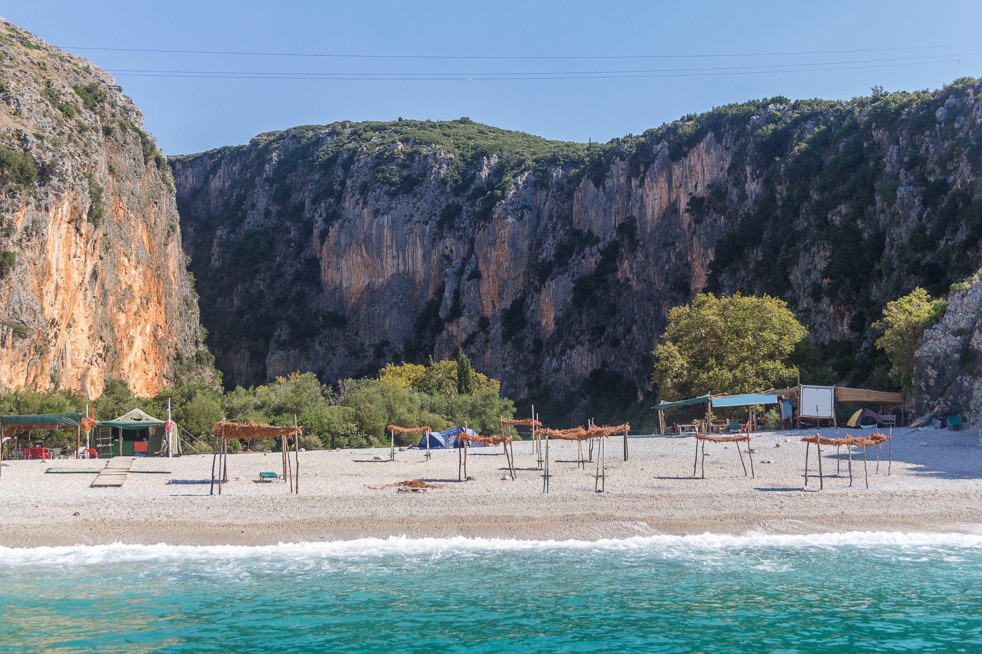 Gjipe Beach, Albania